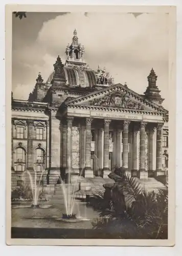 1000 BERLIN - TIERGARTEN, Reichstag, Portal, 1931