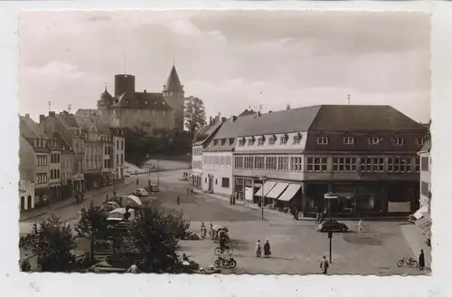 5440 MAYEN, Marktplatz, Genovevaburg, 1956