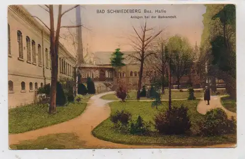 0-4603 BAD SCHMIEDEBERG, Anlagen bei der Badeanstalt, 1912