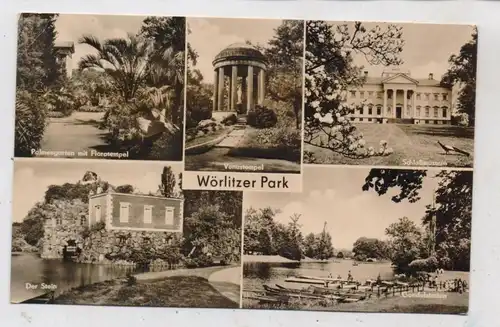 0-4414 WÖRLITZ, Wörlitzer Park, 1964