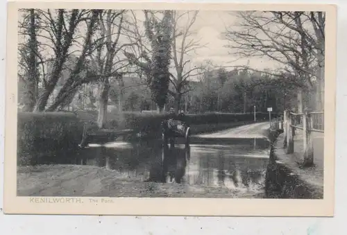 UK - ENGLAND - WARWICKSHIRE - KENILWORTH, The Ford, Peacock Brand