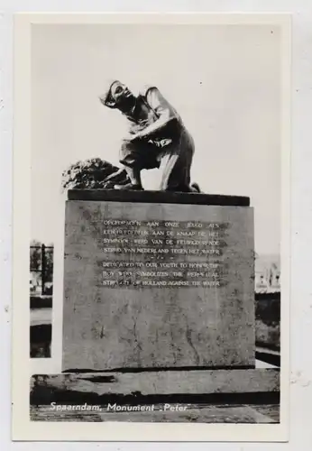 NOORD-HOLLAND - SPAARNDAM, Monument "PETER"