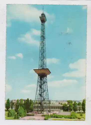 1000 BERLIN - WESTEND, Berliner Funkturm, Sonderstempel "Deutsche Industrie Ausstellung 1962