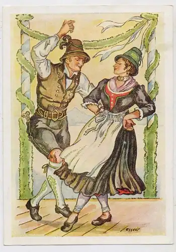 8162 SCHLIERSEE, Bayerische Trachten, 1951