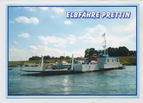 BINNENSCHIFFE - ELBE, Elbfähre Prettin