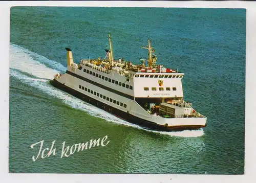 SCHIFFE - FÄHRE / Ferry, "NORDFRIESLAND, Wyk - Wittdün