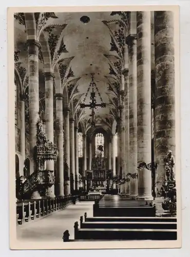 8440 STRAUBING, St. Jakob, Innenansicht, DKV Deutscher Kunst Verlag