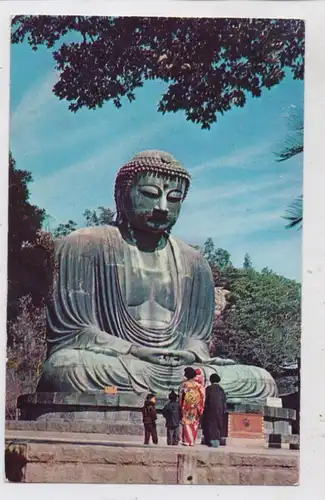 NIPPON / JAPAN - KAMAKURA, Buddha at Kamakura, 1955