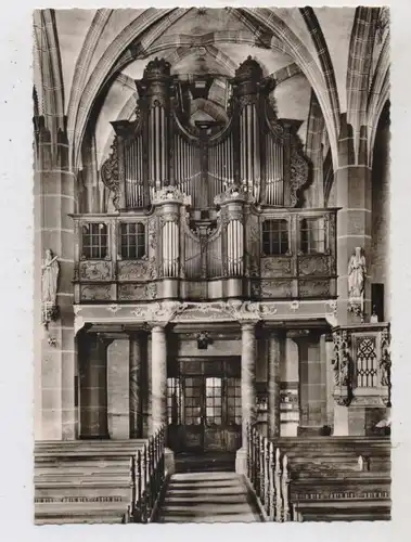 5372 SCHLEIDEN, katholische Pfarrkirche, Innenansicht mit Orgel
