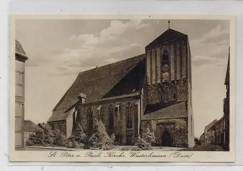 0-1903 WUSTERHAUSEN, St. Peter und Pauls Kirche, 1933
