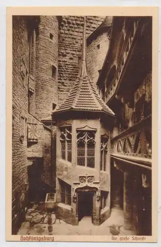 F 67700 SAVERNE / ZABERN, Hohkönigsburg, Die große Schnecke, Verlag Manias & Cie. - Strassburg