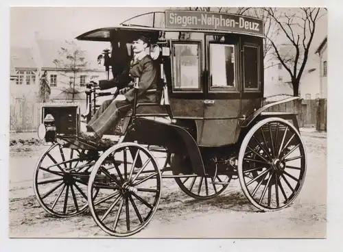 AUTOMOBIL - Erster Benz - Omnibus, Siegen - Netphen - Deuz, Mercedes Benz Museum