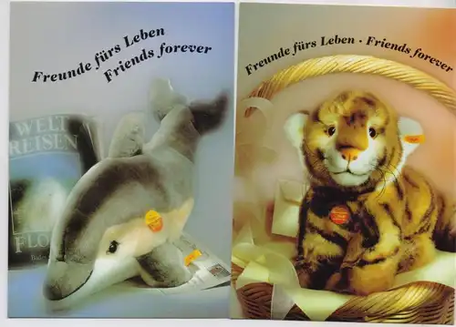 SPIELZEUG / TOYS - STEIFF - Tiere, 5 AK