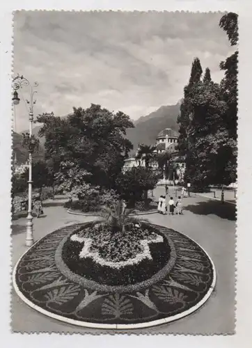 I 39012 MERAN, Promenade mit Kurhaus, Ende 50er Jahre