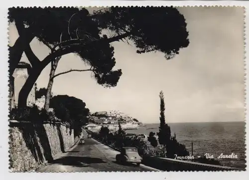 I 18100 IMPERIA, Via Aurelia, FIAT TOPOLINO, 196...