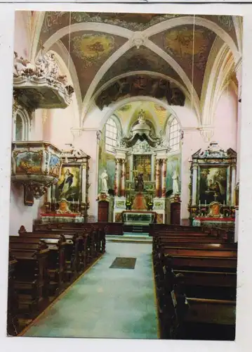 5300 BONN - POPPELSDORF, Kreuzberg, Franziskaner Klosterkirche, Innenansicht