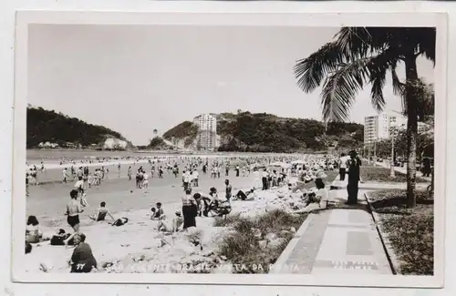 BRASIL - SAO VICENTE, Vista da Praia, 1958