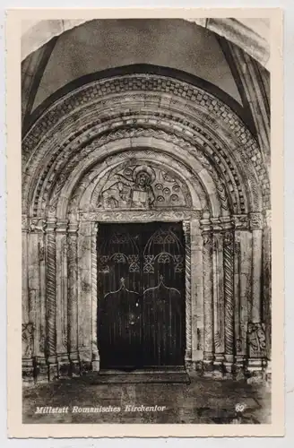A 9872 MILLSTATT, Romanisches Kirchentor