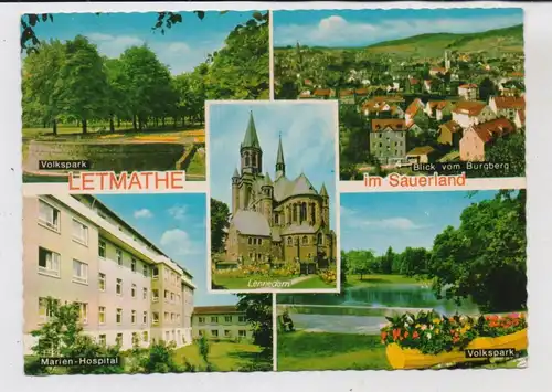 5860 ISERLOHN - LETMATHE, Mehrbild - AK, 196...