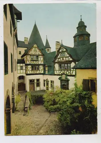 5440 MAYEN, Schloß Bürresheim, Innenhof, 1964