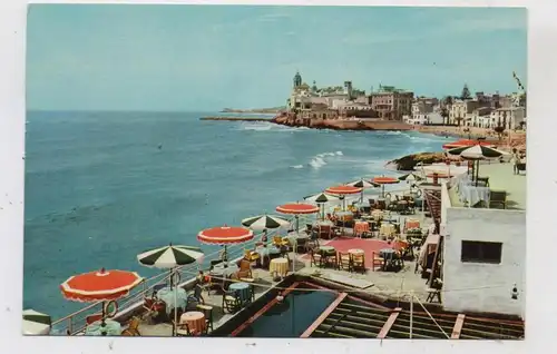 E 08870 SITGES, La Punta y Maricel desde Los Viveros