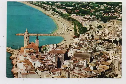 E 08870 SITGES, Vista aerea de la Punta