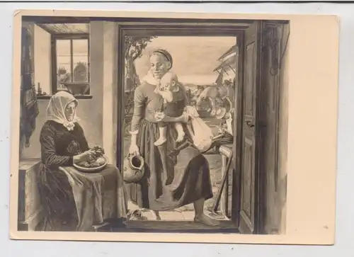 KÜNSTLER / Artist - OSKAR MARTIN -  AMORBACH, "Heimkehr", HDK Haus der Deutschen Kunst, Photo Hoffmann # 124