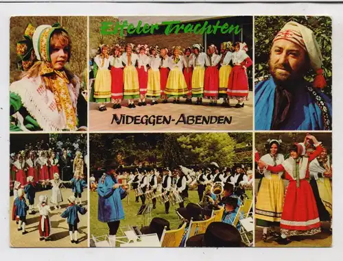 5168 NIDEGGEN - ABENDEN, Trachtenkapelle und Volkstanzgruppe