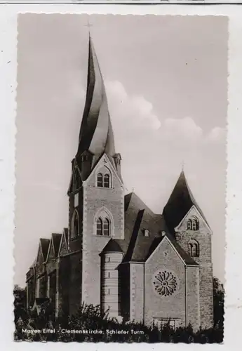 5440 MAYEN, Clemenskirche - Schiefer Turm