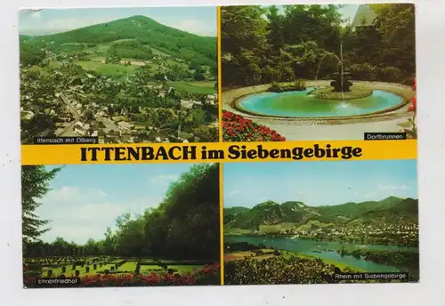 5330 KÖNIGSWINTER - ITTENBACH, Mehrbild - AK