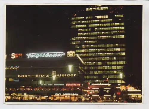 1000 BERLIN - KREUZBERG, Europahaus bei Nacht