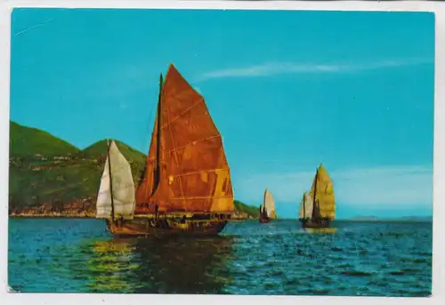 HONGKONG - A Fishing Junk