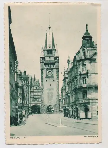 7800 FREIBURG, Martinstor, Verlag heinrich Hoffmann - Strassburg, # FR. 010