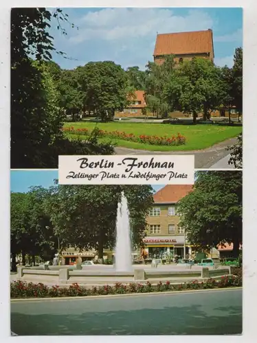 1000 BERLIN - FROHNAU, Zeltinger & Ludolfinger Platz