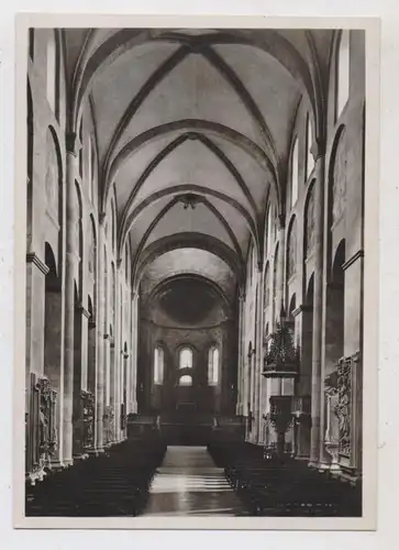 6500 MAINZ, Dom,  Mittelschiff und Westchor, DKV Deutscher Kunst Verlag