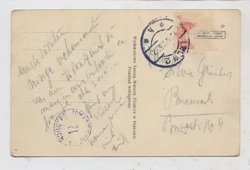 UKRAINE - LWOW / LWIW / LEMBERG, Katedra sw. Jura, 1923, Zensur, kl. Druckstelle