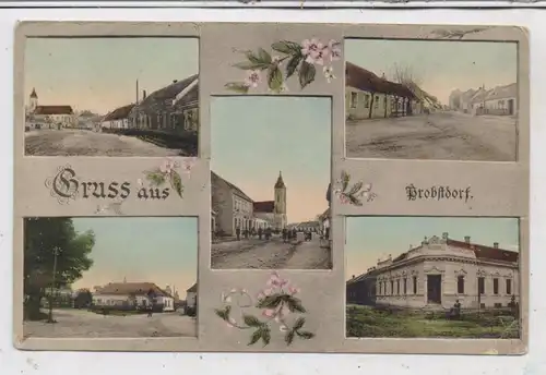 A 2301 GROSS - ENZERSDORF - PROBSTDORF, Gruss aus..., 1910, Druckstelle