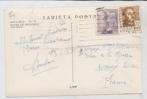 E 07000 PALMA DE MALLORCA - CALA MAJOR, 195...