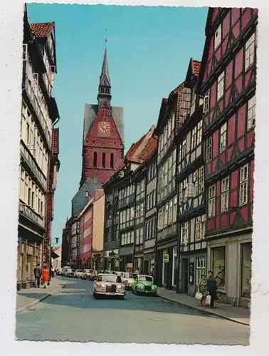 3000 HANNOVER, Altstadt mit Marktkirche, MERCEDES - BENZ, AUTO - UNION