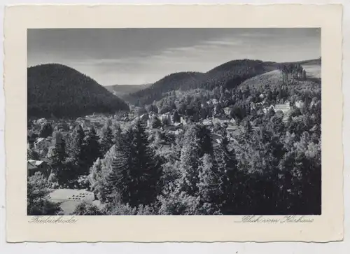 0-5804 FRIEDRICHRODA, Blick vom Kurhaus, 1936