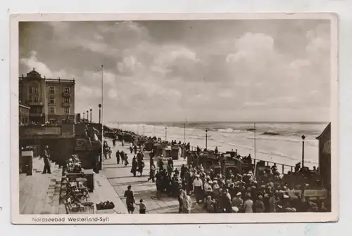 2280 WESTERLAND / SYLT, Promenade 1950