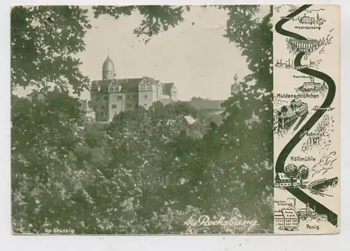0-9293 LUNZENAU - ROCHSBURG, Die Rochsburg, 1962