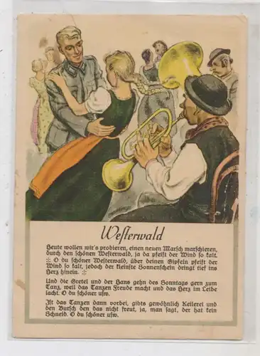 MUSIK - LIEDER, "WESTERWALD", kleine Flecken