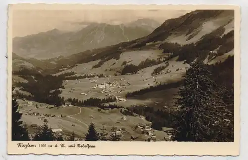 A 6991 RIEZLERN / Kleinwalsertal mit Nebelhorn