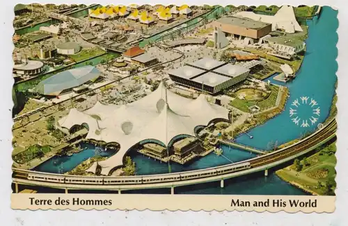 EXPO 1967 MONTREAL, TERRE DES HOMME, airview