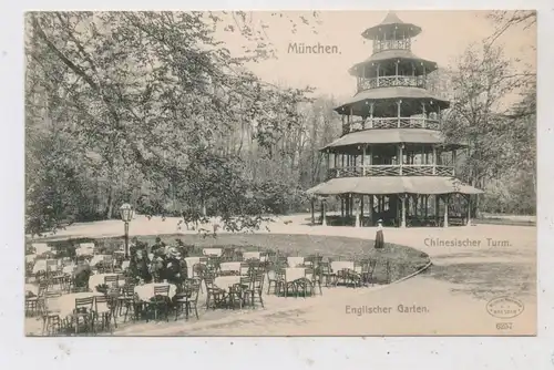 8000 MÜNCHEN, Englischer Garten, Chinesischer Turm