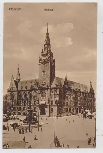 5600 WUPPERTAL - ELBERFELD, Rathaus, 1914