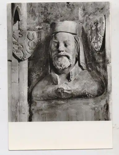 CZ 10000 PRAHA / PRAG, Veitsdom, Kaiser Karl IV. Büste, DKV, Deutscher Kunst Verlag