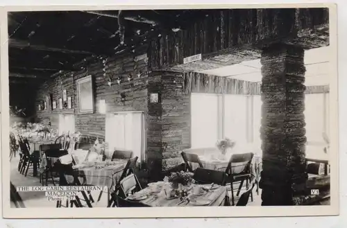 USA - NEW YORK - MACEDON, The Log Cabin Restaurant