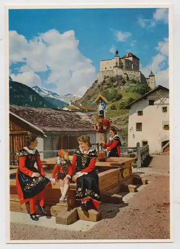 CH 7553 SCUOL - TARASP GR, Schloß Tarasp, Trachten